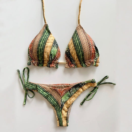 Floral Vintage Swimsuit, Women's Vintage Swimwear