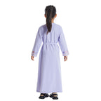 Girls’ Embroidered Zippered Abaya Kids’ Abaya Children’s Hijab Dress - Kids’ Abaya