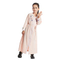 Girls’ Embroidered Zippered Abaya Kids’ Abaya Children’s Hijab Dress - Pink / 160cm - Kids’ Abaya