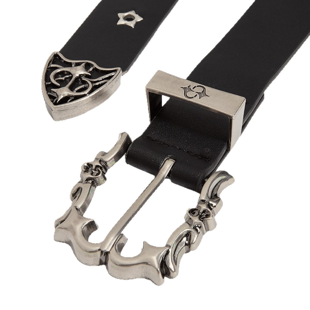 Girls’ Pin Buckle Casual Belt - Black 1623 - Women’s belt