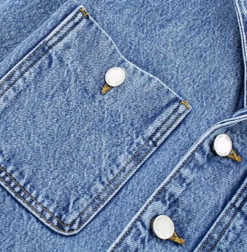 Girls’ Waist-tight Straight-leg Denim Jumpsuit - Women’s jumpsuit
