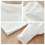 Girls Western Style Long Sleeved Blouse Kids’ Top