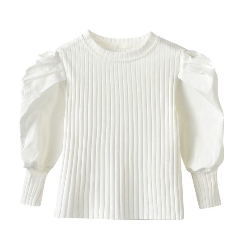 Girls Western Style Long Sleeved Blouse Kids’ Top