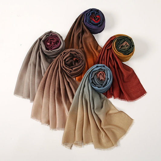 Gradient Summer Scarf - Scarf