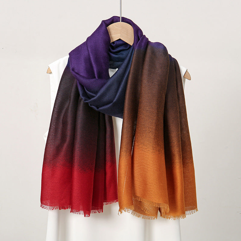 Gradient Summer Scarf - 7 Colors / 180x90CM - Scarf