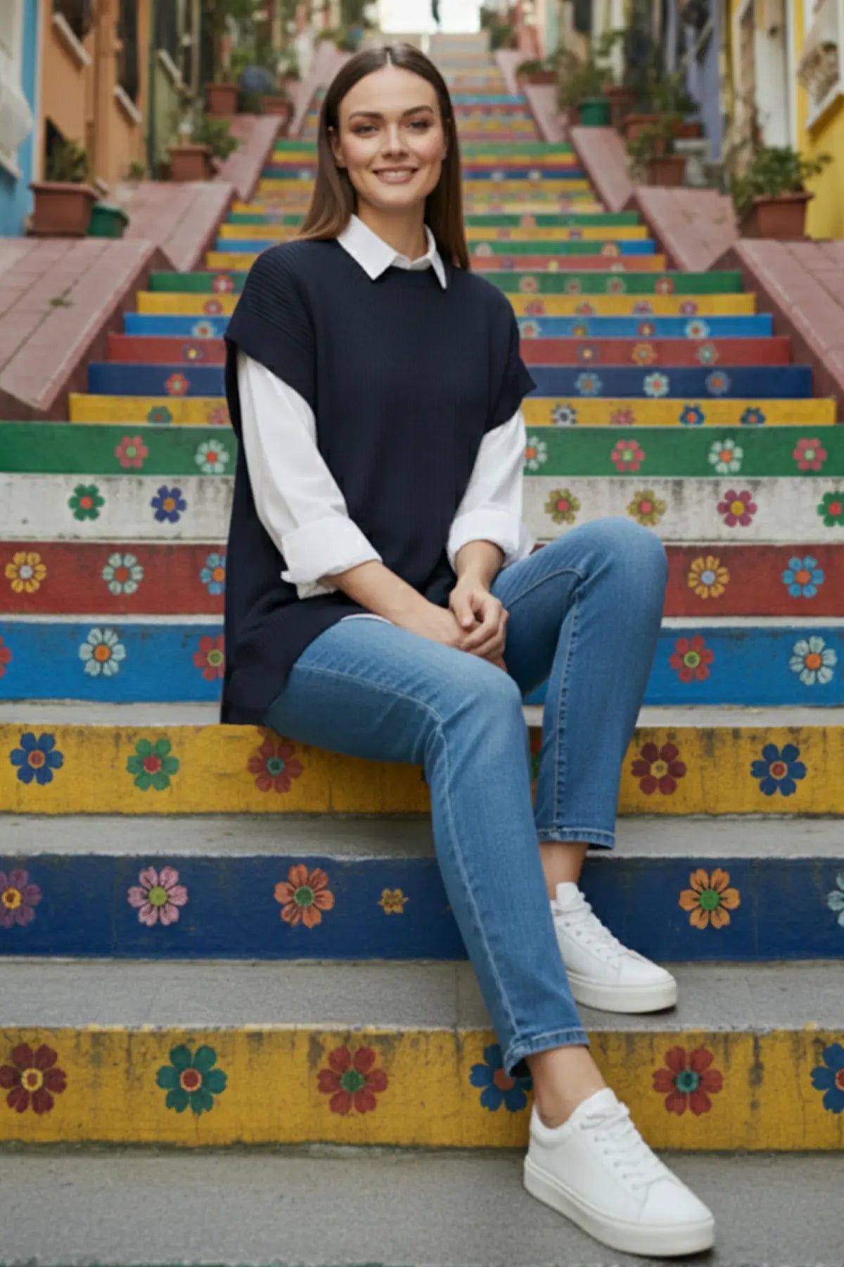 Hair Knit Sweater – NEOMODEST winter collection product image 3
