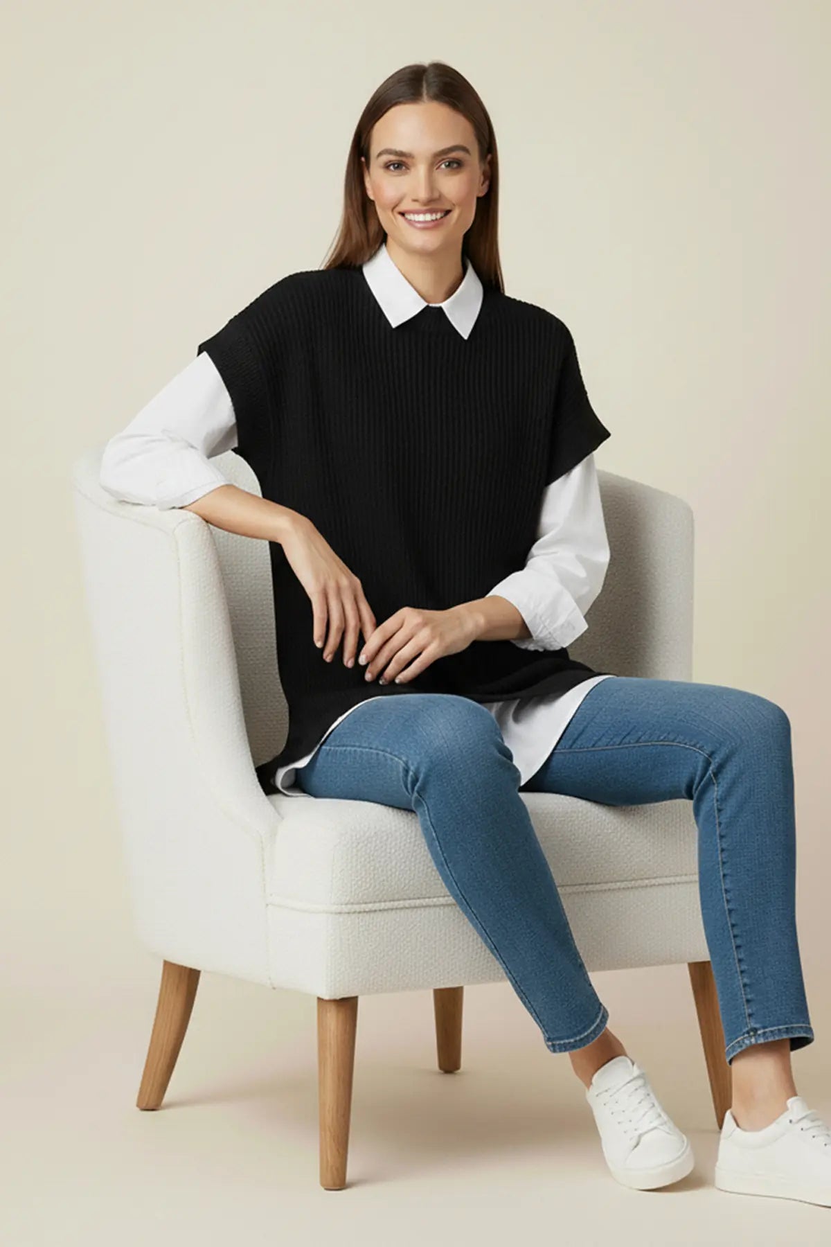 Hair Knit Sweater – NEOMODEST winter collection product image 2