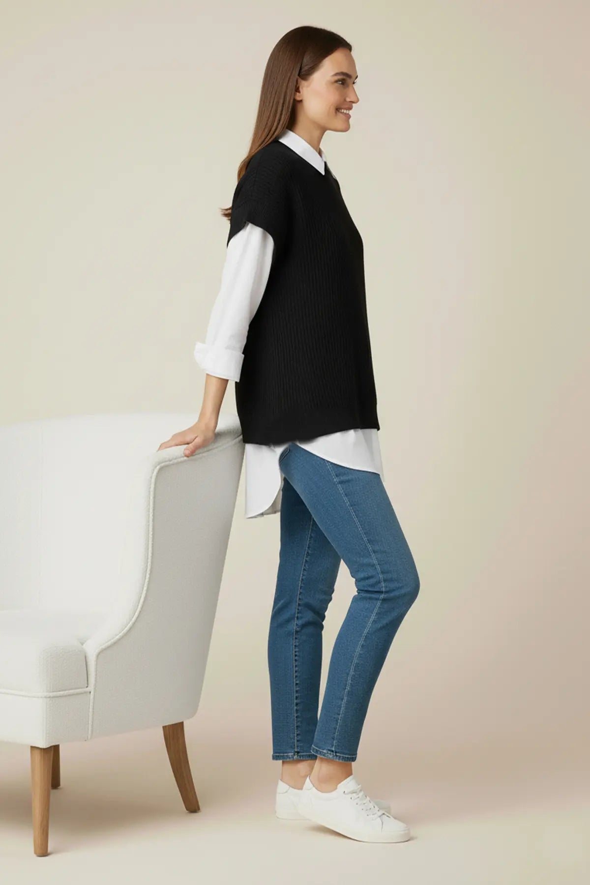 Hair Knit Sweater – NEOMODEST winter collection product image 3