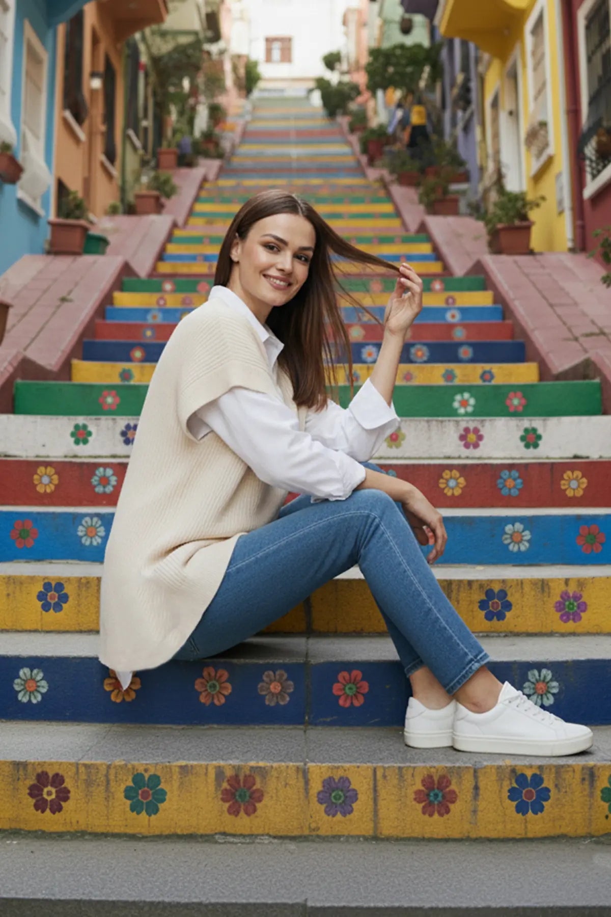 Hair Knit Sweater – NEOMODEST winter collection product image 2