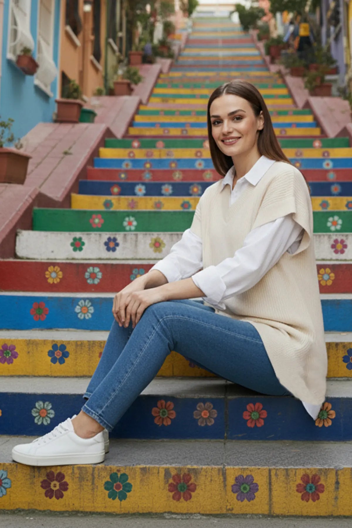 Hair Knit Sweater – NEOMODEST winter collection product image 3