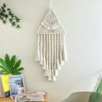 Handwoven Triangle Dream Catcher Pendant Home Decor