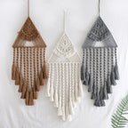 Handwoven Triangle Dream Catcher Pendant Home Decor - Suit / 29x45x72