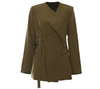 Heavy Corns Waist-tight Suit Jacket