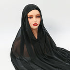Instant Chiffon Scarf, Pinless Hijab - neomodest