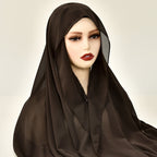 Instant Chiffon Scarf, Pinless Hijab - neomodest
