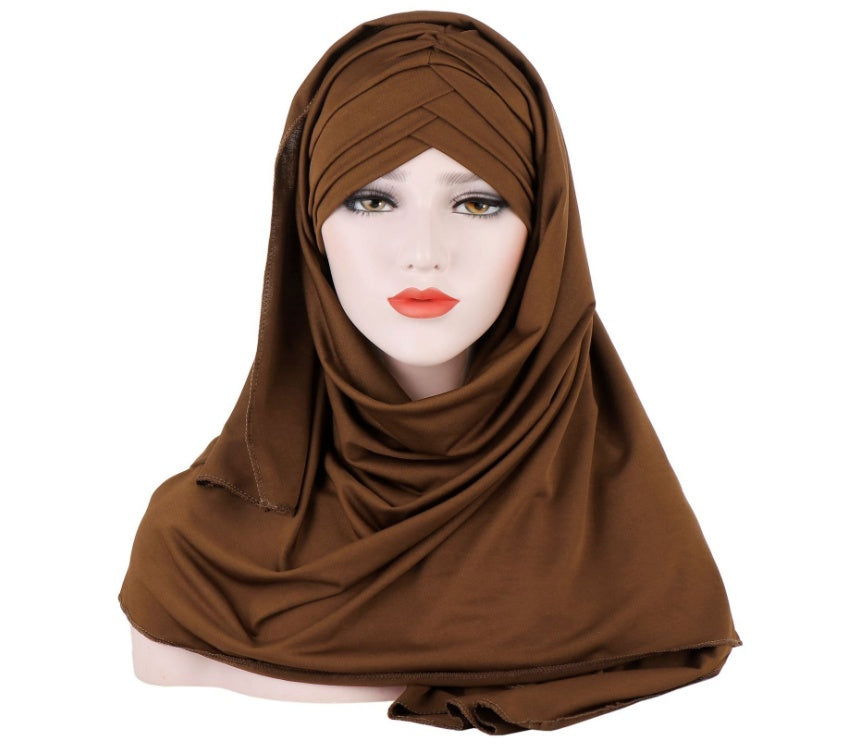 Instant Patch Hijab - Coffee / One size - Patch Hijab