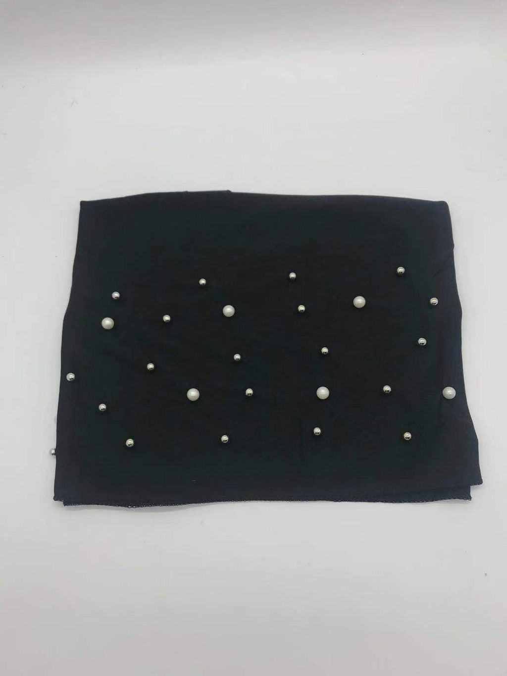 Jane win hat industry new polyester fashion simple headscarf hat hat - black