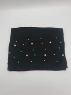 Jane win hat industry new polyester fashion simple headscarf hat hat - black