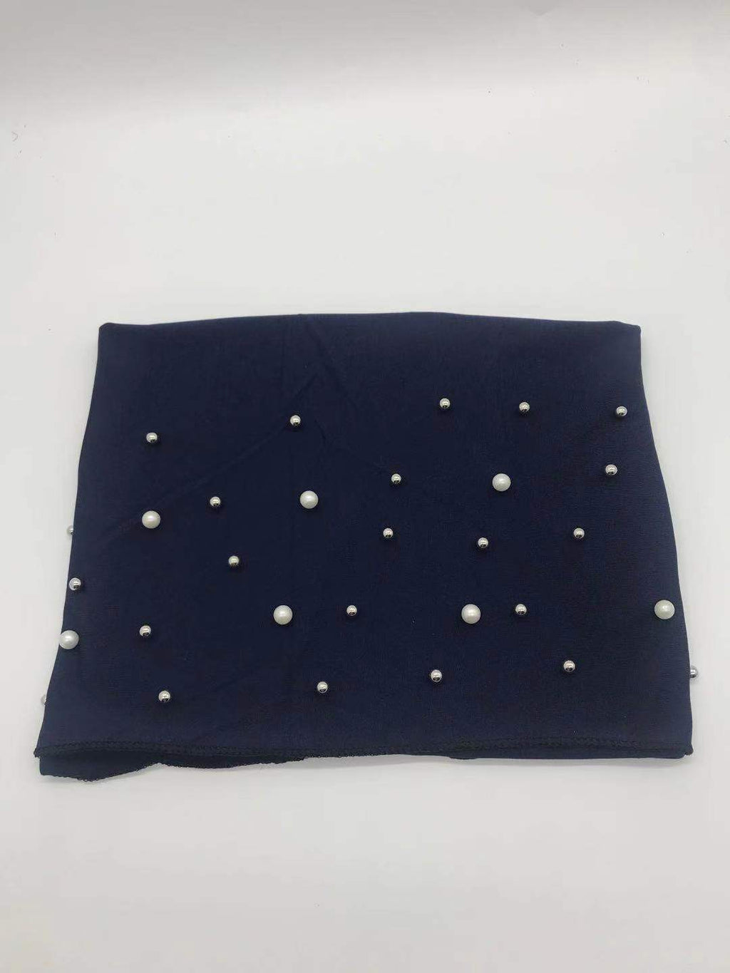Jane win hat industry new polyester fashion simple headscarf hat hat - navy