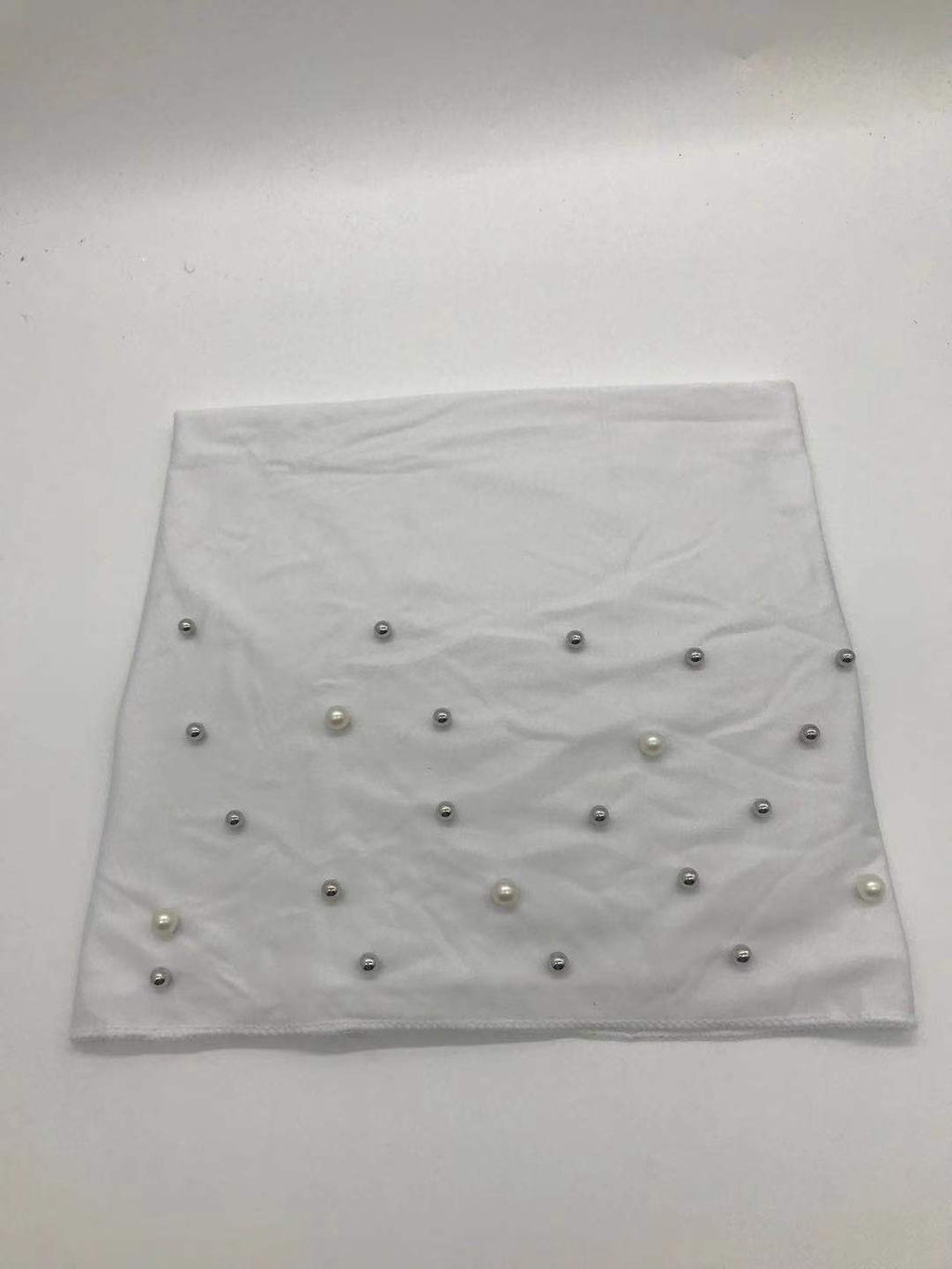 Jane win hat industry new polyester fashion simple headscarf hat hat - white