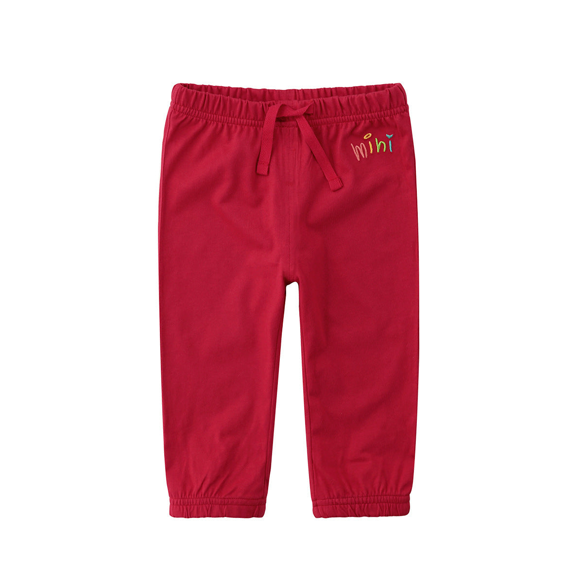 Kids’ Comfortable Unisex Trousers Casual Sports Pants - Red / 100cm - Kids’ pants