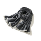 Knitted Cashmere Scarf - Shawl