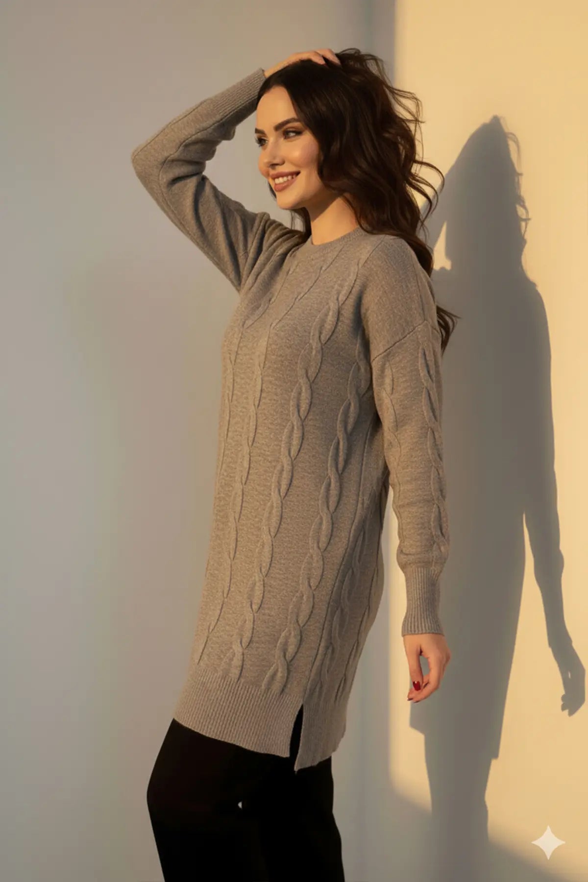 Knitted Sweater – NEOMODEST winter collection product image 2
