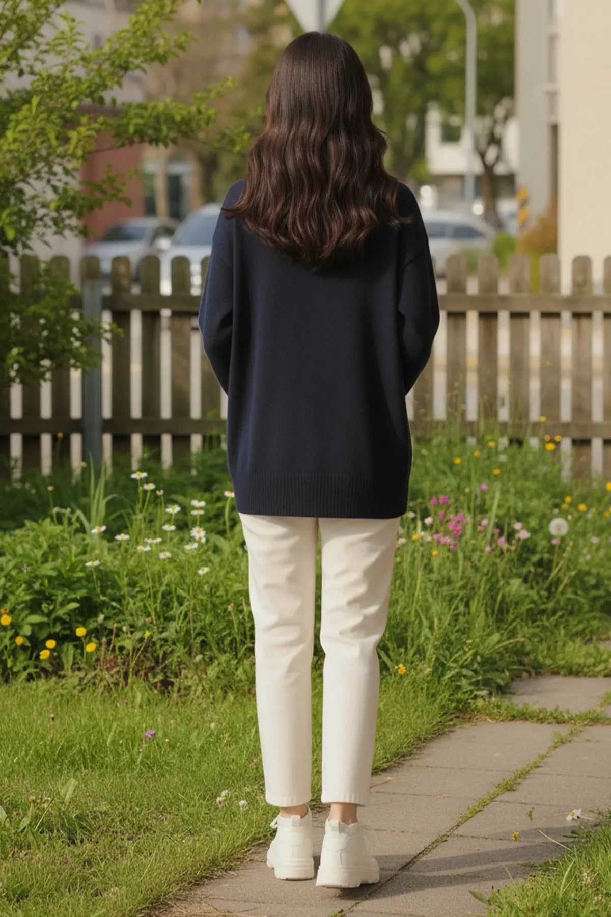 Knitted Sweater – NEOMODEST winter collection product image 4