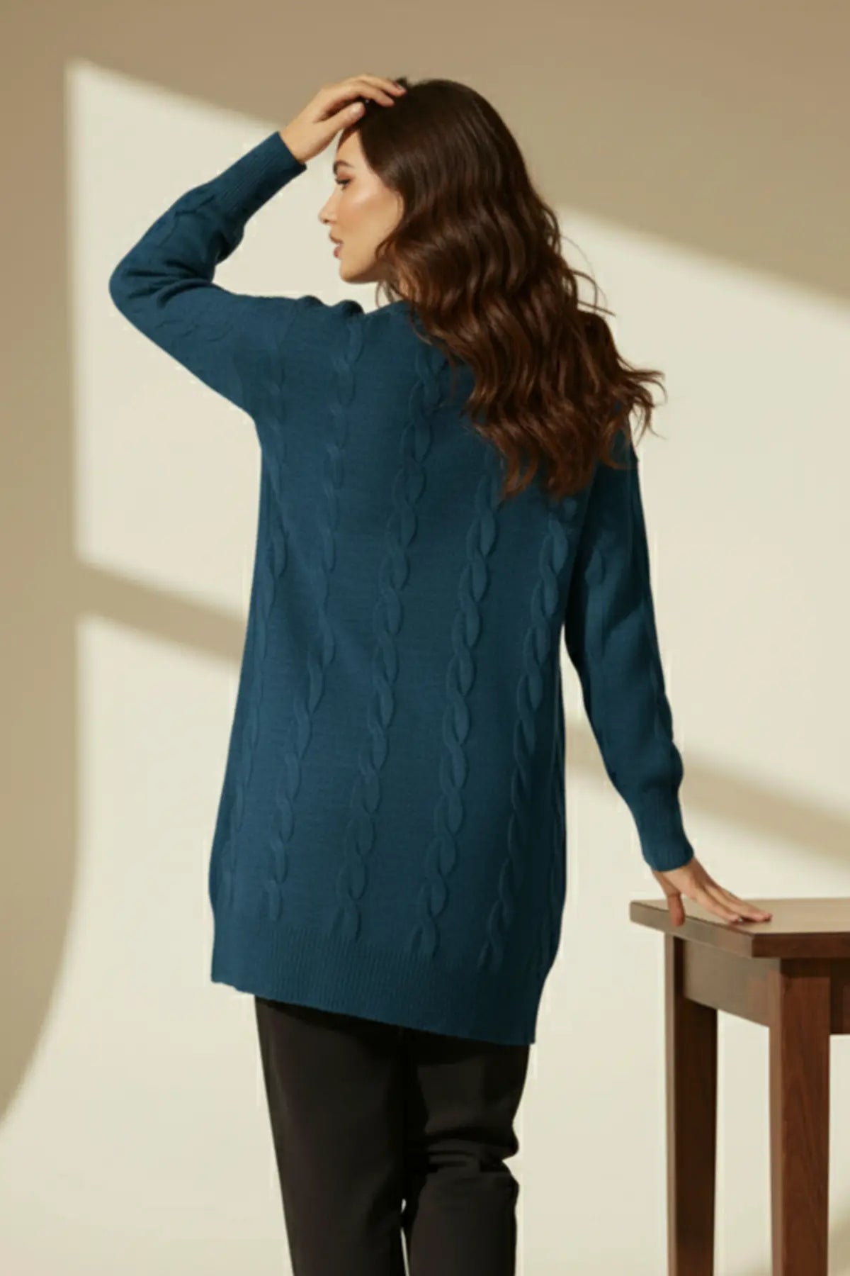 Knitted Sweater – NEOMODEST winter collection product image 4