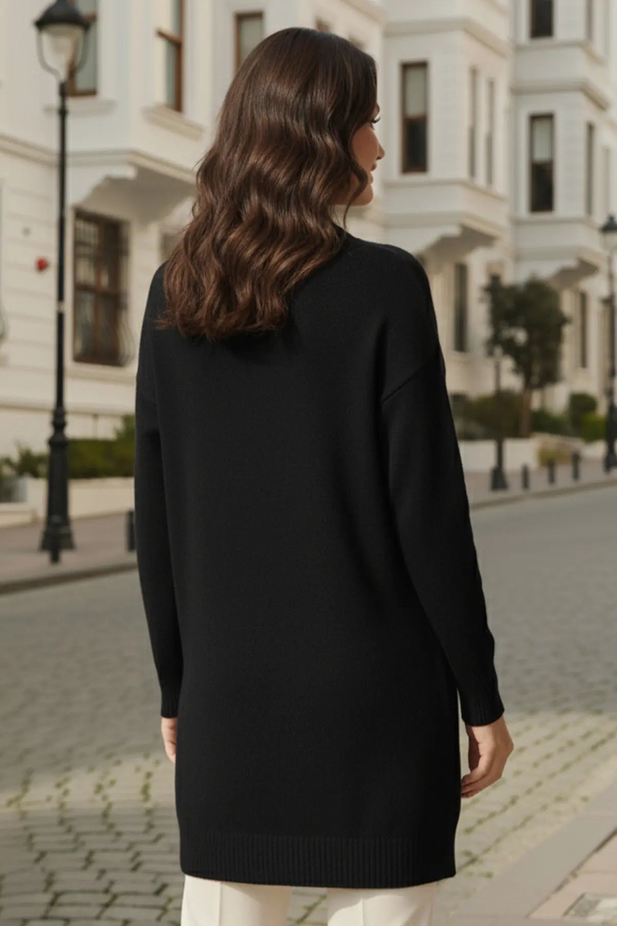 Knitted Sweater – NEOMODEST winter collection product image 3