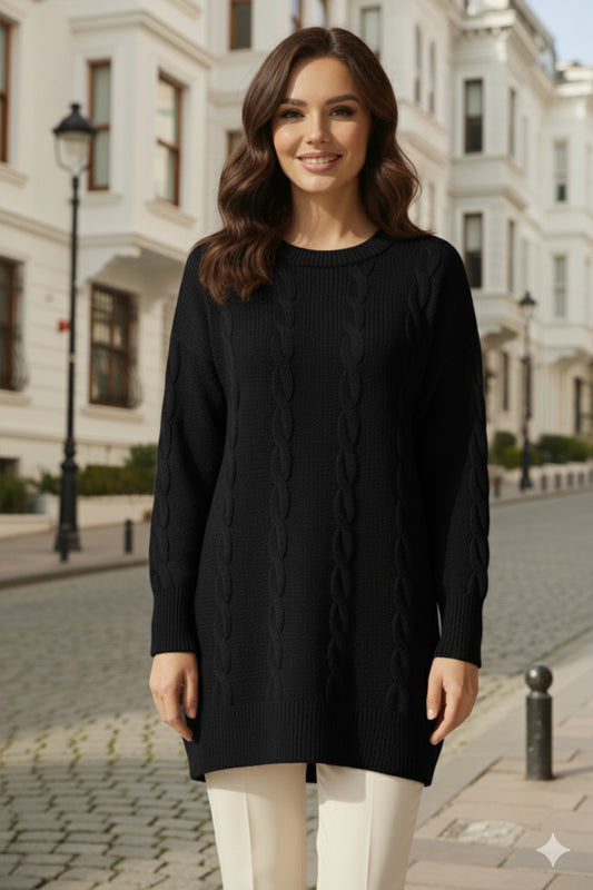 Knitted Sweater – NEOMODEST winter collection product image 1