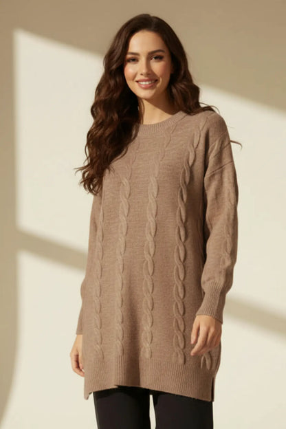Knitted Sweater – NEOMODEST winter collection product image 3