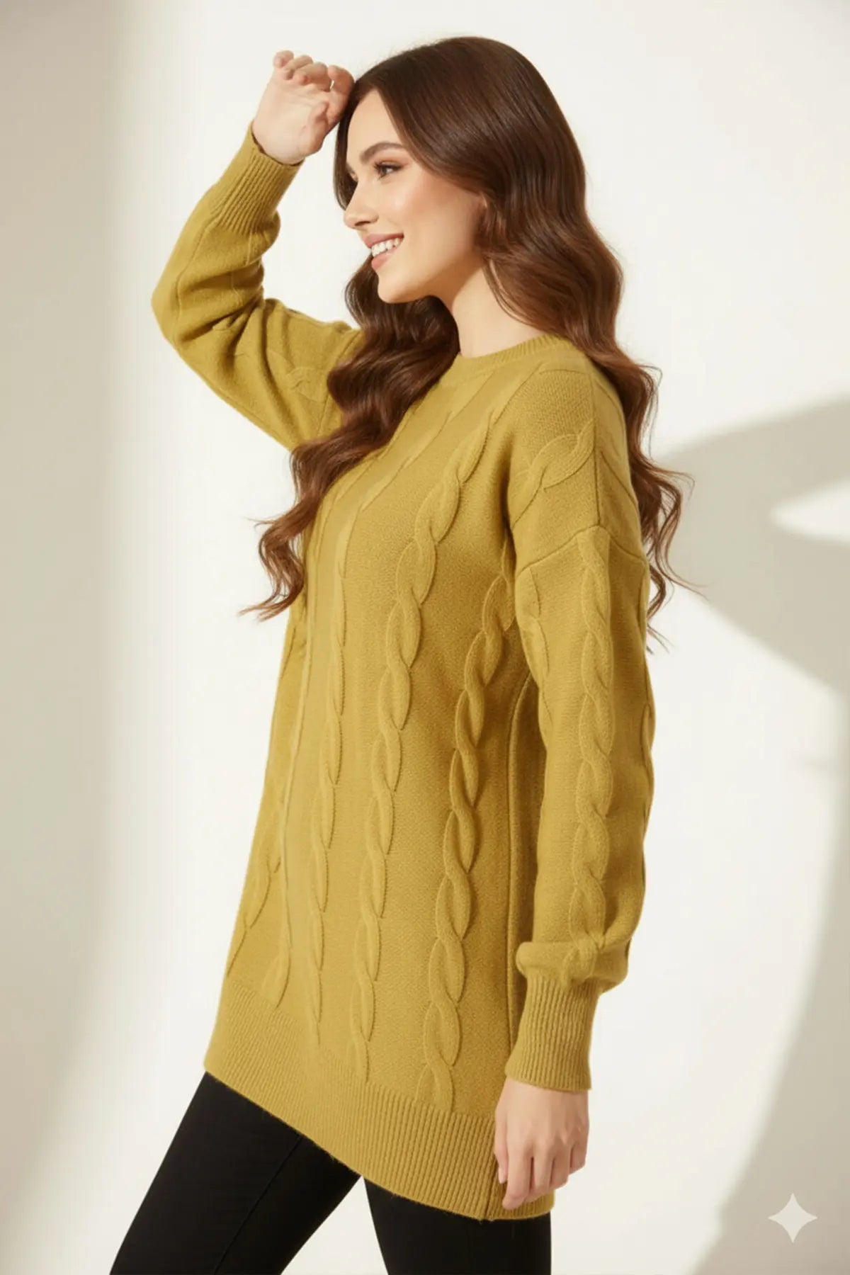 Knitted Sweater – NEOMODEST winter collection product image 2