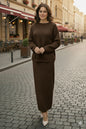 Knitwear Suıt | Brown – NEOMODEST product image 1