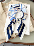 Korean Style Artificial Silk Scarf - JN42102 - Scarf