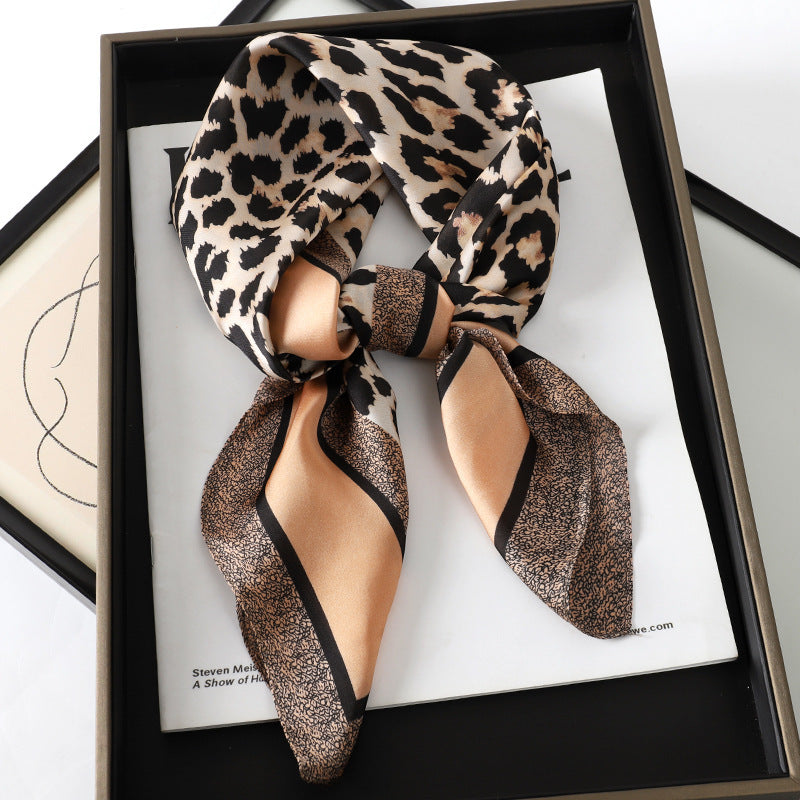 Korean Style Artificial Silk Scarf - JNC05702 - Scarf