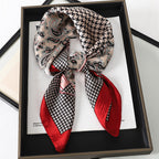 Korean Style Artificial Silk Scarf - JNC07602 - Scarf