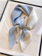 Korean Style Artificial Silk Scarf - JNC51802 - Scarf