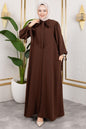 Mec Laced Cuff Dress Abaya