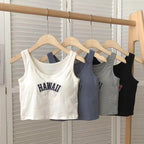 Ladies’ One-piece Sports Vest With Chest Pad