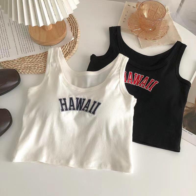 Ladies’ One-piece Sports Vest With Chest Pad