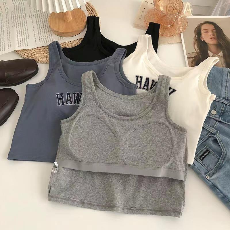 Ladies’ One-piece Sports Vest With Chest Pad