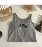 Ladies’ One-piece Sports Vest With Chest Pad - Gray / Free Size