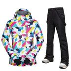 Ladies’ Ski Suit Women’s Winter Outdoor Suit - Black pants / L - Ski Suit