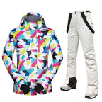 Ladies’ Ski Suit Women’s Winter Outdoor Suit - Rice pants / L - Ski Suit