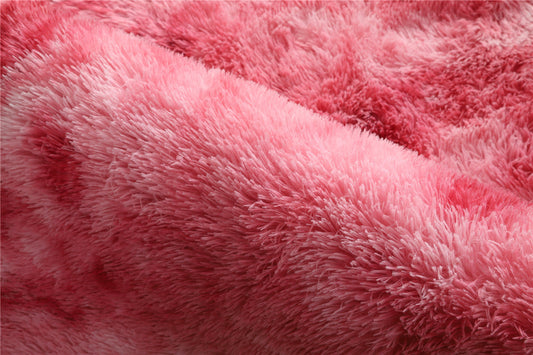 Living Room Carpet Bedroom Bedside and Under Bed Plush Blanket Elegant Floor Mat - Floor mat