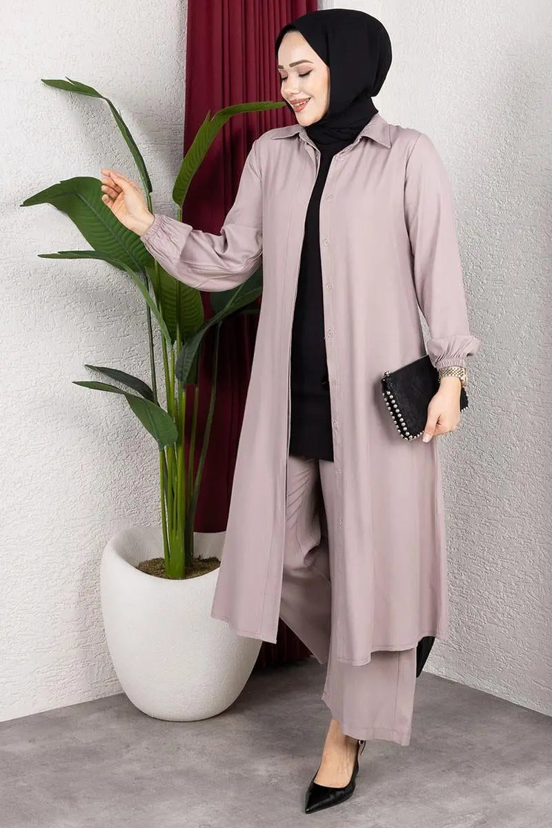 Long Hijab Suit | Vison – NEOMODEST product image 2