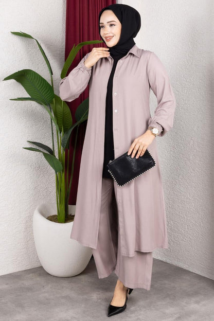 Long Hijab Suit | Vison – NEOMODEST product image 1