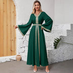 Long Sleeve Party Dress - Dress