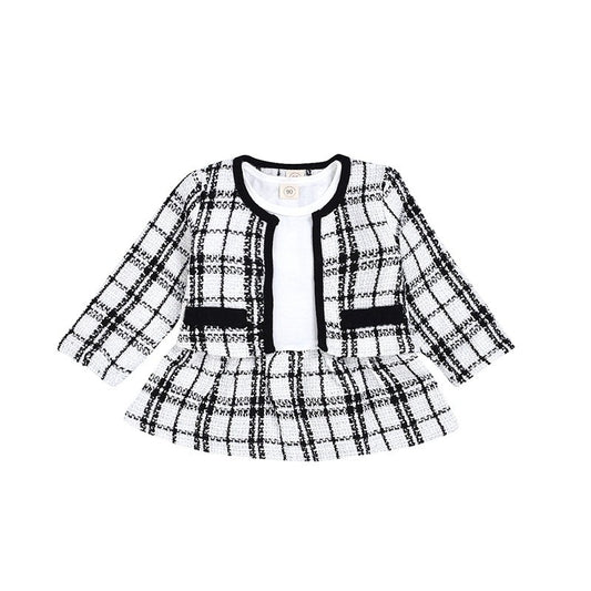 Long-sleeved Two-pieces Baby Girls' Suit